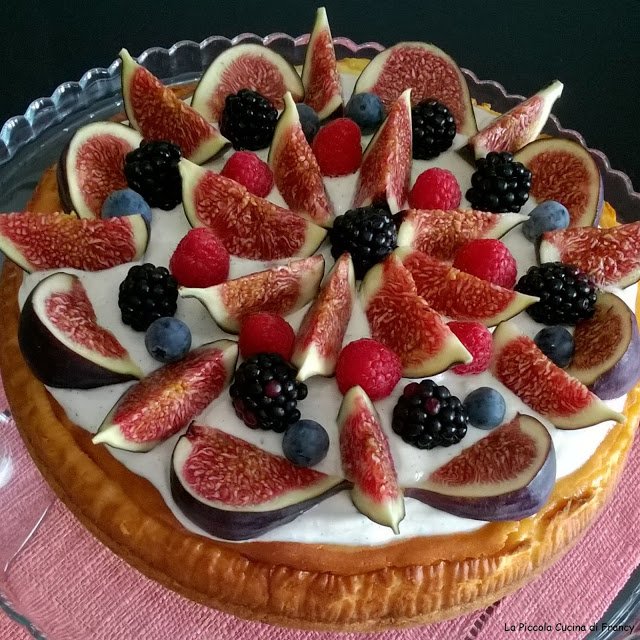 Newyork Cheesecake con fichi e frutti di bosco